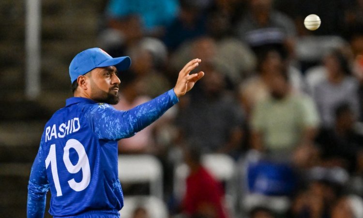 Trinidad and Tobago : ICC Men's T20 World Cup semifinal cricket match between Afghanistan and South 