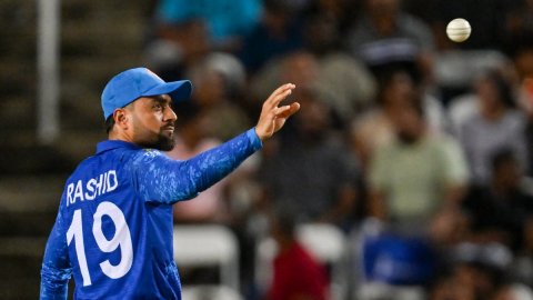 Trinidad and Tobago : ICC Men's T20 World Cup semifinal cricket match between Afghanistan and South 