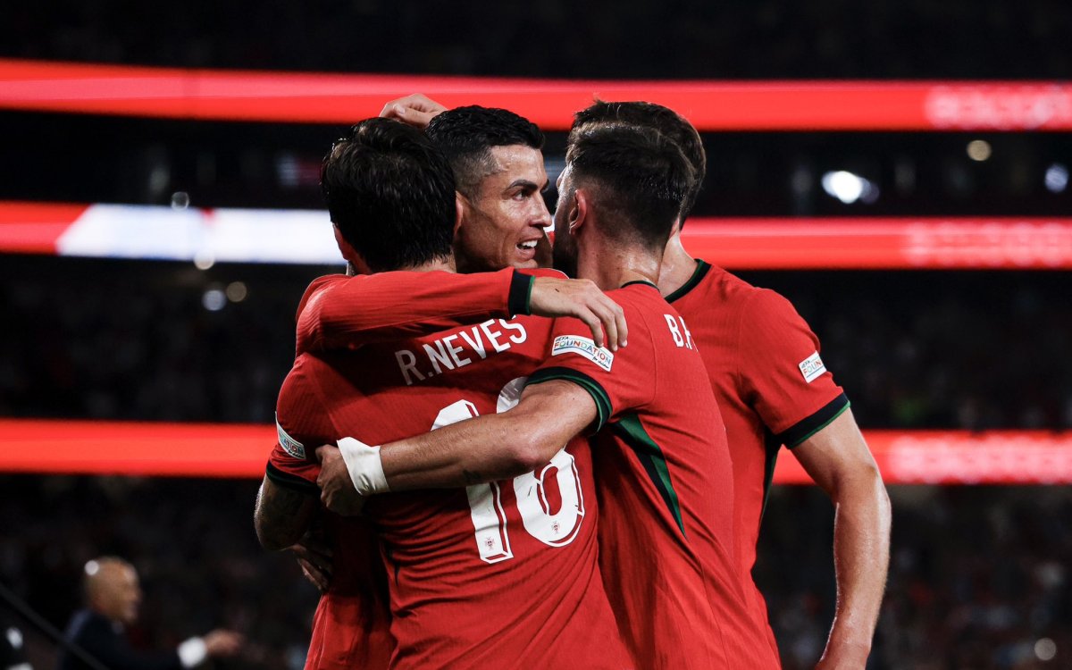 UEFA Nations League Ronaldo's Late Winner Helps Portugal Down Scotland