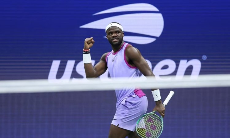 US Open: Tiafoe sets up all-American SF after Dimitrov retires