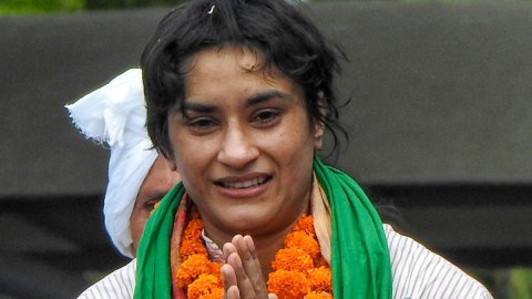 Vinesh Phogat resigns from Railways post