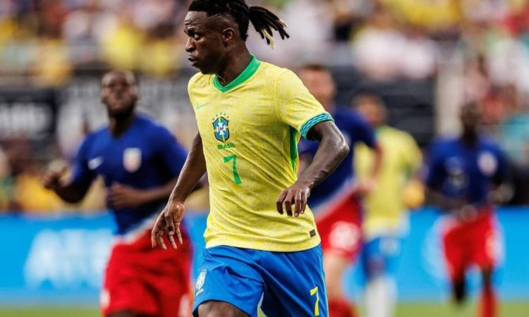 Vinicius Jr apologises after Brazil's 1-0 defeat to Paraguay, says 'difficult time' for team