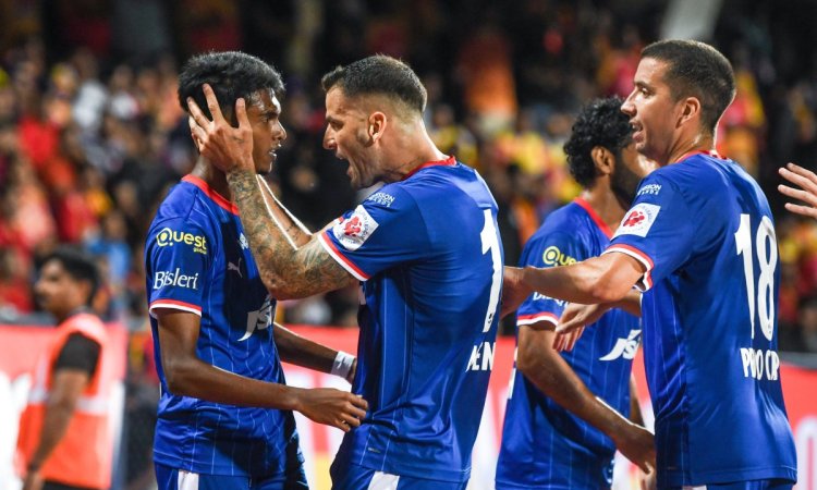 Vinith’s lone goal leads Bengaluru FC to 1-0 win over East Bengal