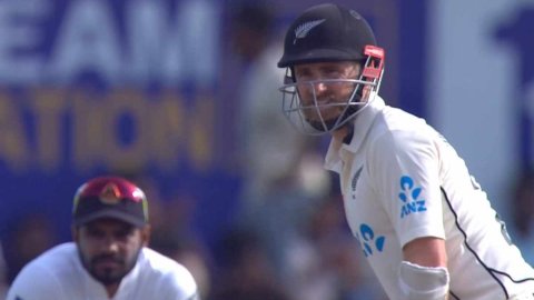 1st Test Tom Latham Kane Williamson half-tons take Kiwis to 255-4 in Sri Lanka