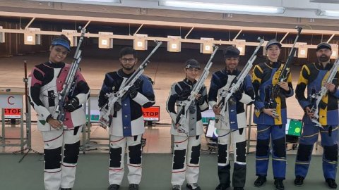 World Deaf Shooting C'ship: India clinch 1-2 finish in Mixed Air Rifle