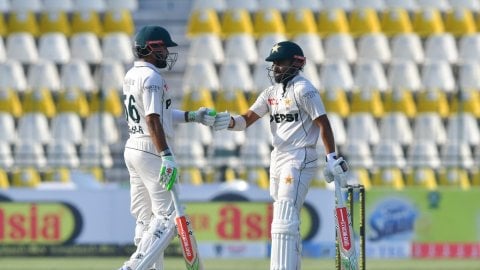 1st Test: Centuries by Masood, Shafique carry Pakistan to 328/4 against England