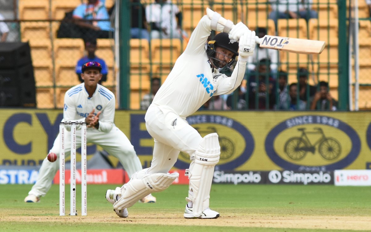 1st Test Conway Scores 91 As New Zealand End Day Two At 180/3, Lead India By 134 Runs On