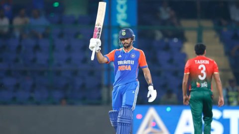 2nd T20I: बांग्लादेश के खिलाफ जमकर नितीश का बल्ला, अर्धशतक जड़ते हुए रोहित, पंत की इस लिस्ट में हुए श