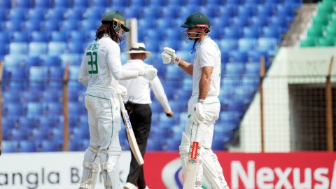 2nd Test: De Jorzi, Stubbs, and Mulder equal rare record as SA take control against Bangladesh