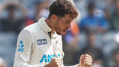 2nd Test: Santner stars as New Zealand do the impossible with a historic series win in India (ld)