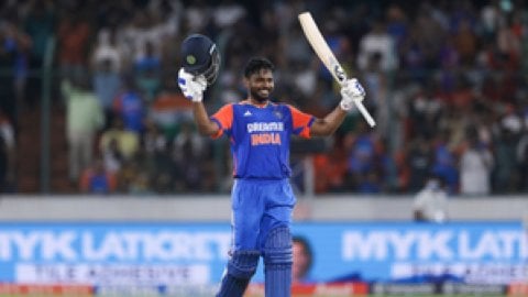 3rd T20I: Samson hits maiden ton as India set new records with series sweep of Bangladesh (ld)