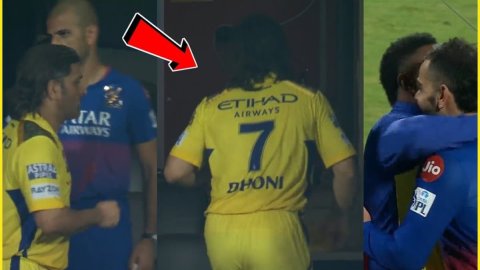 क्या सच में MS DHONI ने मुक्का मारकर तोड़ था टीवी? RCB vs CSK मैच के बाद जो हुआ था वो हरभजन सिंह से 