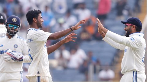 IND vs NZ, 2nd Test: வாஷிங்டன் சுழலில் சுருண்டது நியூசிலாந்து; இந்திய அணி தடுமாற்றம்!