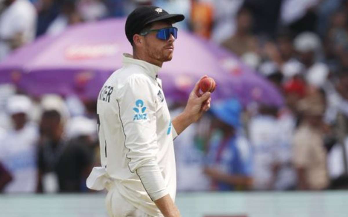 2nd Test Mitchell Santner Takes Seven As New Zealand Bowl Out India