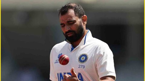 Nov 2016,first test,India and England,IND vs ENG,Rajkot,Mohammad Shami