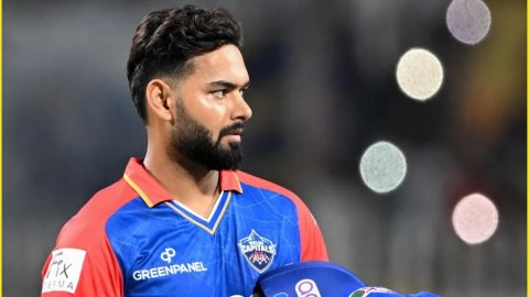 Visakhapatnam: Players of Chennai Super Kings and Delhi Capitals during the practice session ahead o