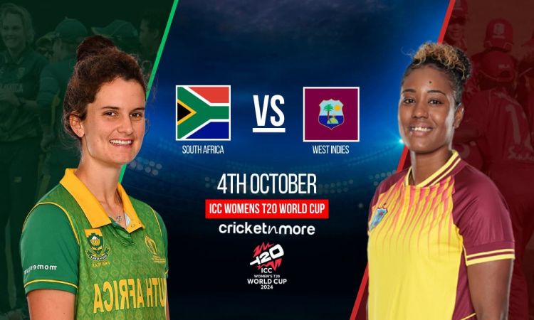 SA vs WI, Women's T20 WC 2024: साउथ अफ्रीका ने टॉस जीतकर चुनी गेंदबाज़ी, यहां देखिए प्लेइंग XI