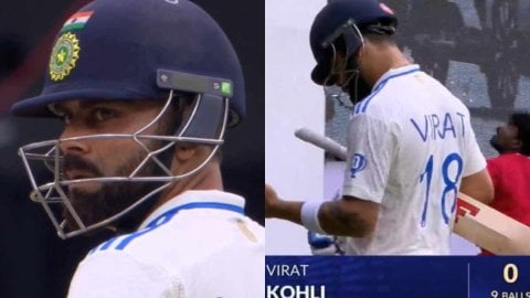 IND vs NZ: Virat Kohli ने बल्लेबाजी में बनाया शर्मनाक रिकॉर्ड, हरभजन सिंह को भी छोड़ दिया पीछे