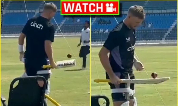 जादूगर ही हैं Joe Root! अब बॉल को अपने इशारों पर नचाते कैमरे में हुए कैद; देखें VIDEO