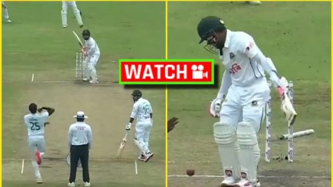 Mushfiqur Rahim की हुई सिट्टी पिट्टी गुम, Kagiso Rabada ने ढाका टेस्ट में दूसरी बार तोड़ा मिडिल स्टं