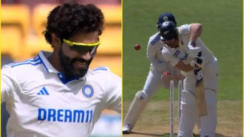 Glenn Phillips की हुई बत्ती गुल, Ravindra Jadeja की सामने नहीं चली हीरोगिरी; देखें VIDEO