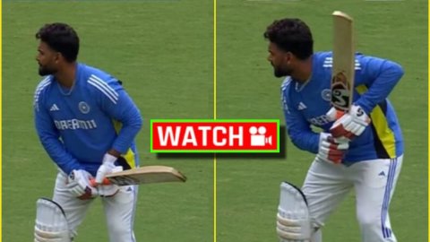 Team India के लिए खुबखबरी! INJURED होने के बावजूद बैटिंग के लिए तैयार दिख रहे हैं Rishabh Pant; देखे