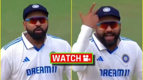 Sarfaraz Khan पर भयंकर भड़के Rohit Sharma, लाइव मैच में दी गंदी-गंदी गाली; देखें VIDEO