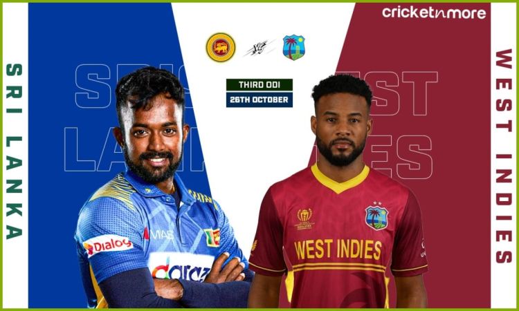 SL vs WI 3rd ODI: वेस्टइंडीज ने टॉस जीतकर चुनी गेंदबाज़ी, देखें प्लेइंग इलेवन