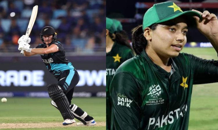 Womens T20 WC 2024: न्यूज़ीलैंड ने टॉस जीतकर चुनी पहले बल्लेबाजी, पाकिस्तानी कप्तान फातिमा की हुई वापसी 