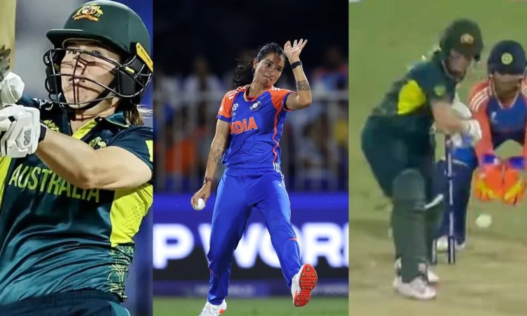 Womens T20 WC, 2024: रेणुका ने दिखाया स्विंग का कमाल, लगातार दो गेंदों में मूनी और जॉर्जिया को किया 