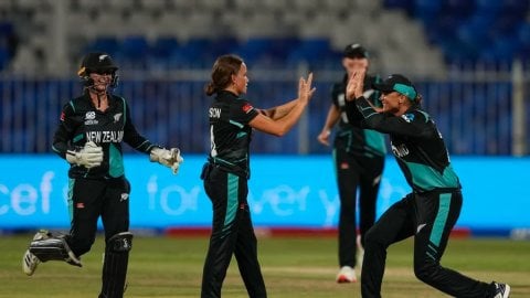 Womens T20 WC 2024: न्यूज़ीलैंड ने सेमीफाइनल में वेस्टइंडीज को 8 रन से हराया, फाइनल में साउथ अफ्रीका 