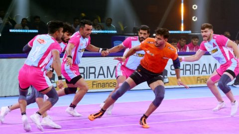 Ajit Chavan stars as U Mumba clinch thrilling win vs Jaipur Pink Panthers