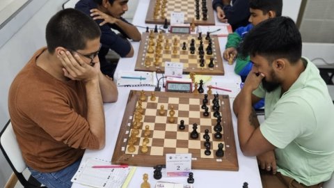 All-India Chess Tournament: Atharv Soni leads with four others in sixth round