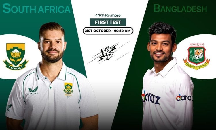 BAN vs SA: Dream11 Prediction 1st Test, Bangladesh vs South Africa Test series 2024