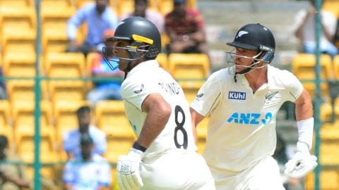 Bengaluru: Day 3 of the first cricket Test match between India and New Zealand