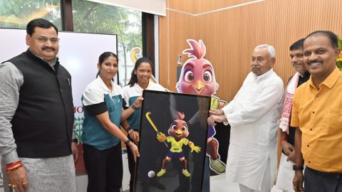 Bihar CM Nitish Kumar unveils logo, mascot for Women’s Asian Champions Trophy 2024