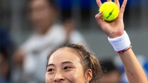 China's Zheng beats Kenin to lift Pan Pacific Open title