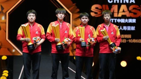 Chinese paddlers pocket men's and women's doubles trophy in the World Table Tennis (WTT) China Smash