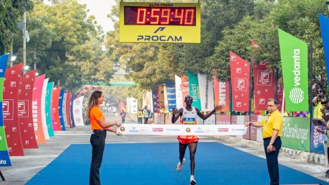 Delhi Half Marathon: Cheptegei, Eyayu bag titles; Barwal and Lili shine in Indian Elite categories