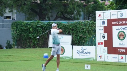 DGCL 2024: Tarun Talwar cards hole-in-one on day 3