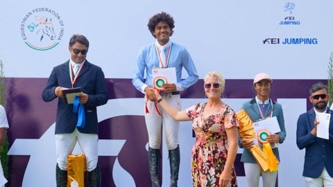 Equestrian: Barath Manoharan wins inaugural FEI Concours Saut International 2 event