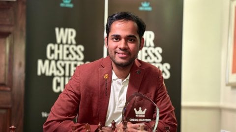 GM Arjun Erigaisi clinches WR Chess Masters title, closes in on 2800 rating