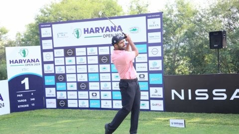 Golf: Pukhraj Singh Gill produces day’s best of 63 to storm into halfway lead at Haryana Open