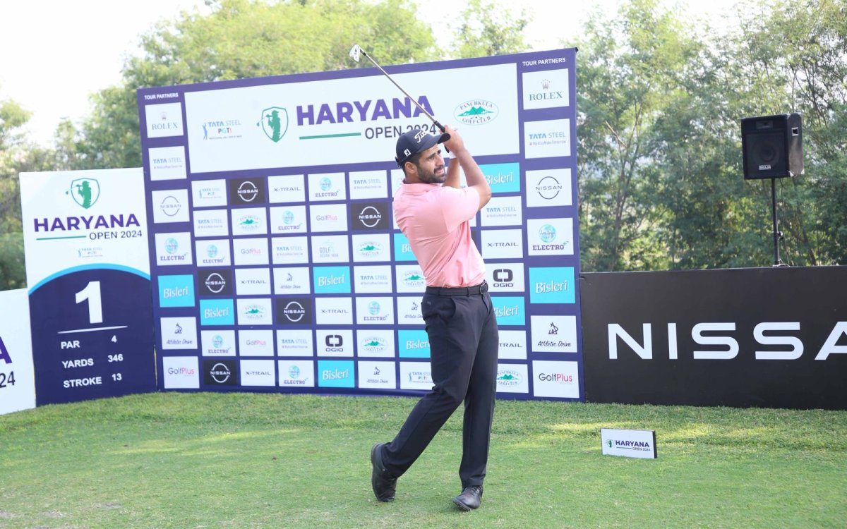 Golf Pukhraj Singh Gill Produces Day’s Best Of 63 To Storm Into