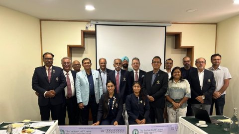 IGU felicitates golfers Mannat Brar, Zara Anand for R &A Girls Amateur performance