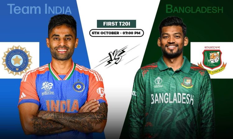 IND vs BAN: Dream11 Prediction 1st T20I, Bangladesh tour of India 2024