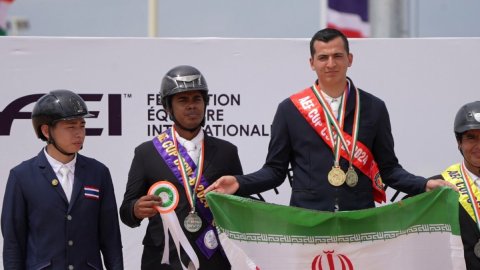 India clinches double podium as Iran tops AEF Cup CSIY-B overall standings