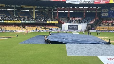 INDvNZ, 1st Test: Start of Day 5 play delayed due to wet outfield