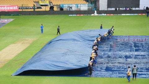 INDvNZ, 1st Test: Toss delayed due to rain at M Chinnaswamy Stadium