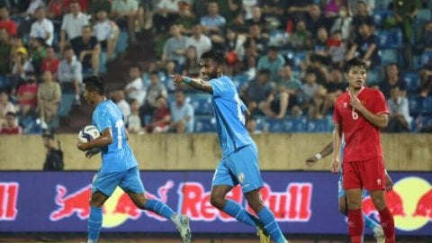 International Friendly: Farukh Choudhary strikes as India hold Vietnam 1-1 in their den